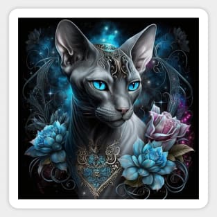 Astral Sphynx Sticker